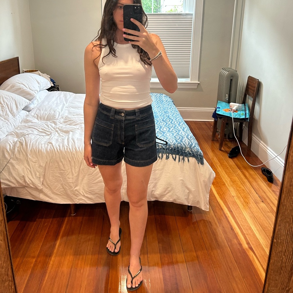 &other stories Jean shorts
